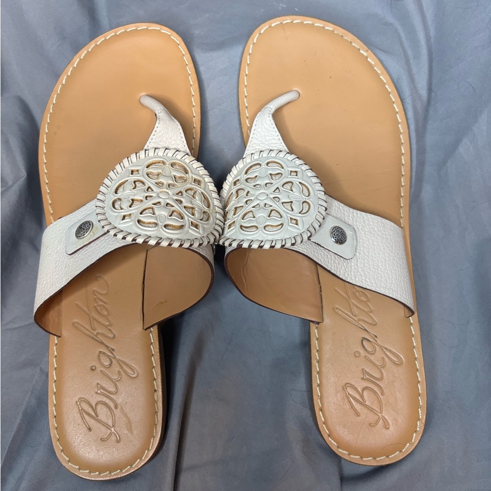 Brighton Women's Cream Alexa Sandals
